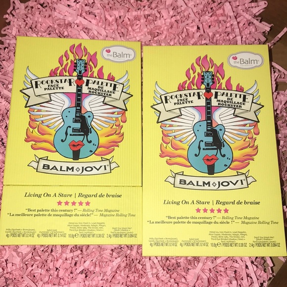 🚨BOGO50🚨‼️LAST ONE‼️🆕🎸 theBalm Balm Jovi Rockstar Face Palette - Picture 7 of 9
